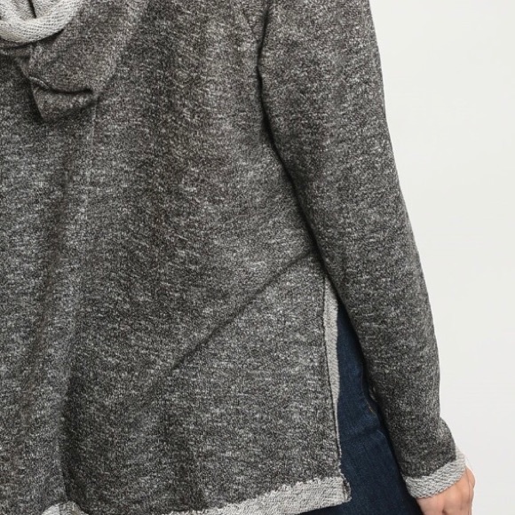 ❄️LAST1️⃣//BLACK SPECKLED PULLOVER HOODIE - Picture 7 of 11